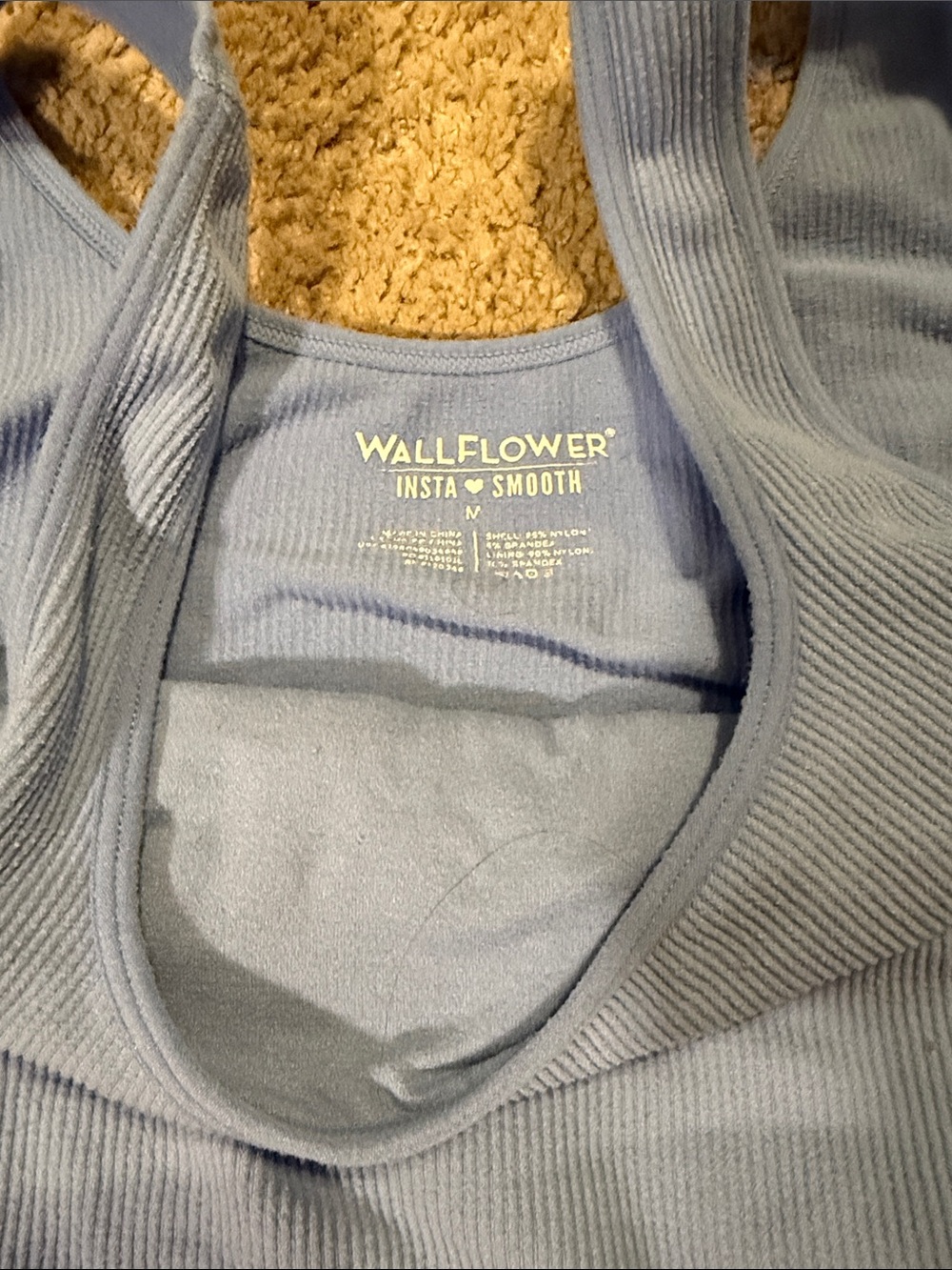 Wallflower Ribbed Tank Top - Picture 2 of 2